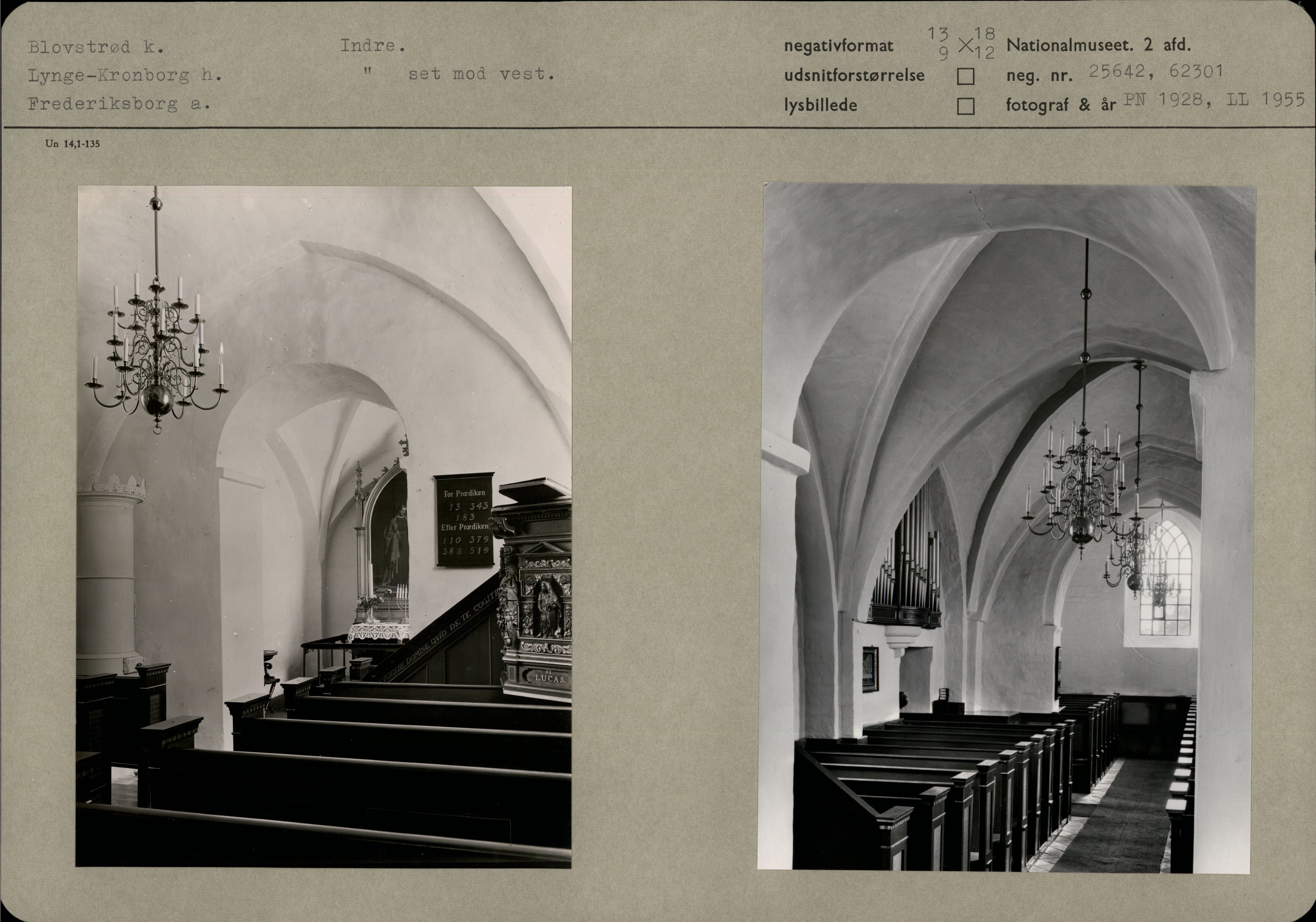 Blovstrød Kirke Nationalmuseets Samlinger Online 