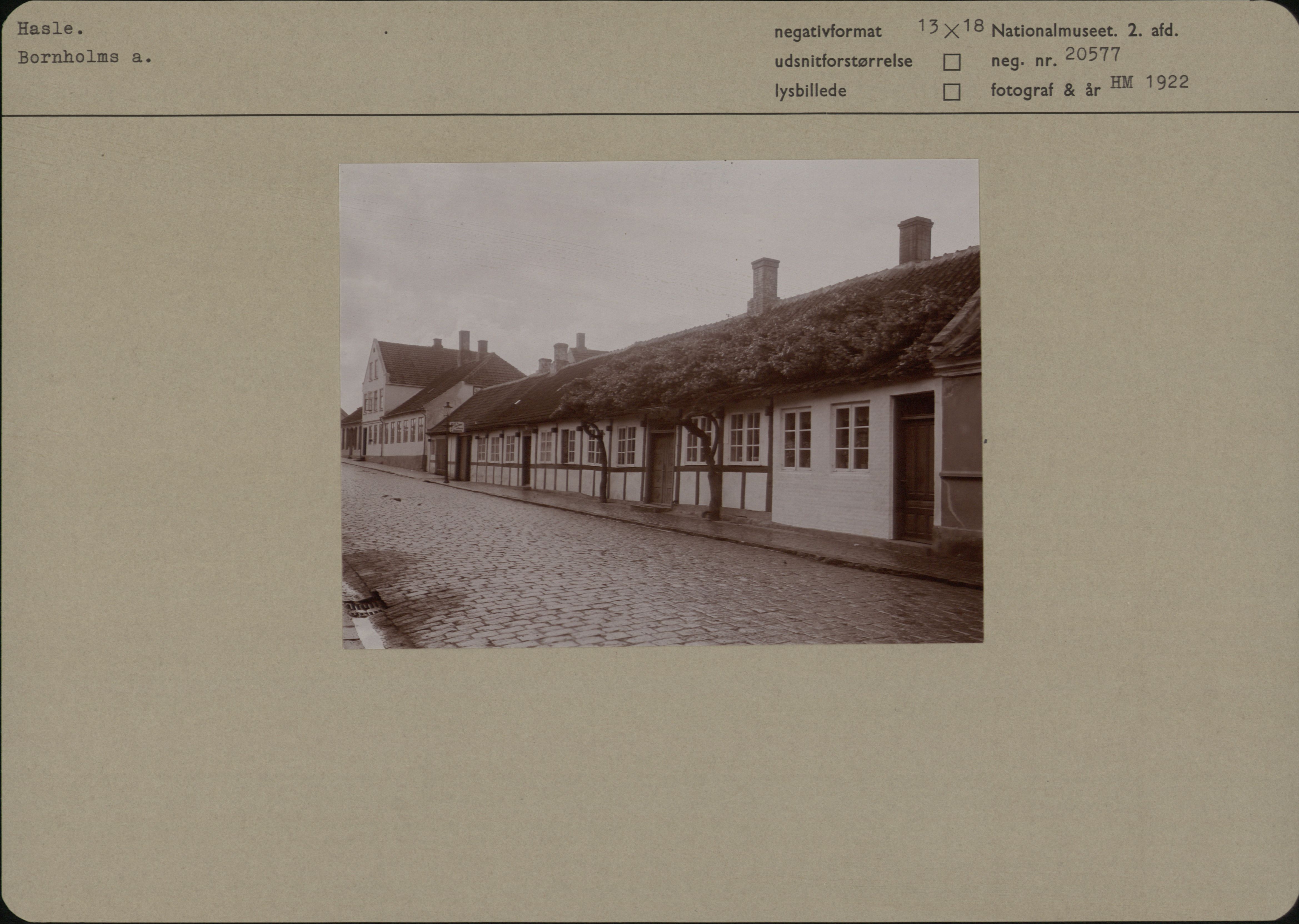Hasle. Bornholms amt Nationalmuseets Samlinger Online