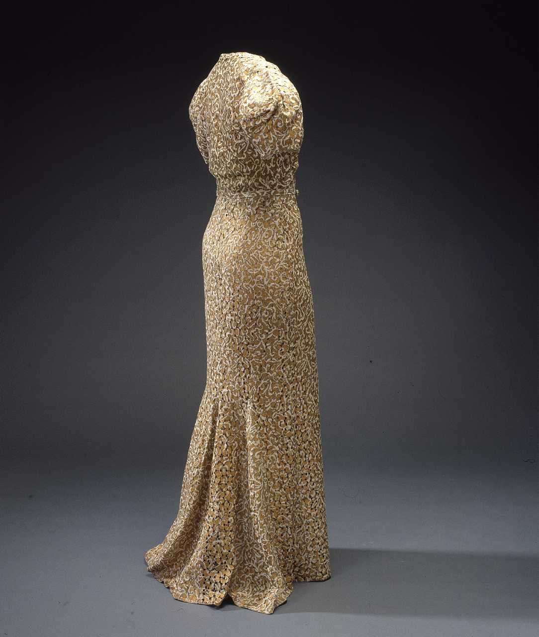bekymring kedel dreng Todelt lang kjole, fra siden - Nationalmuseets Samlinger Online