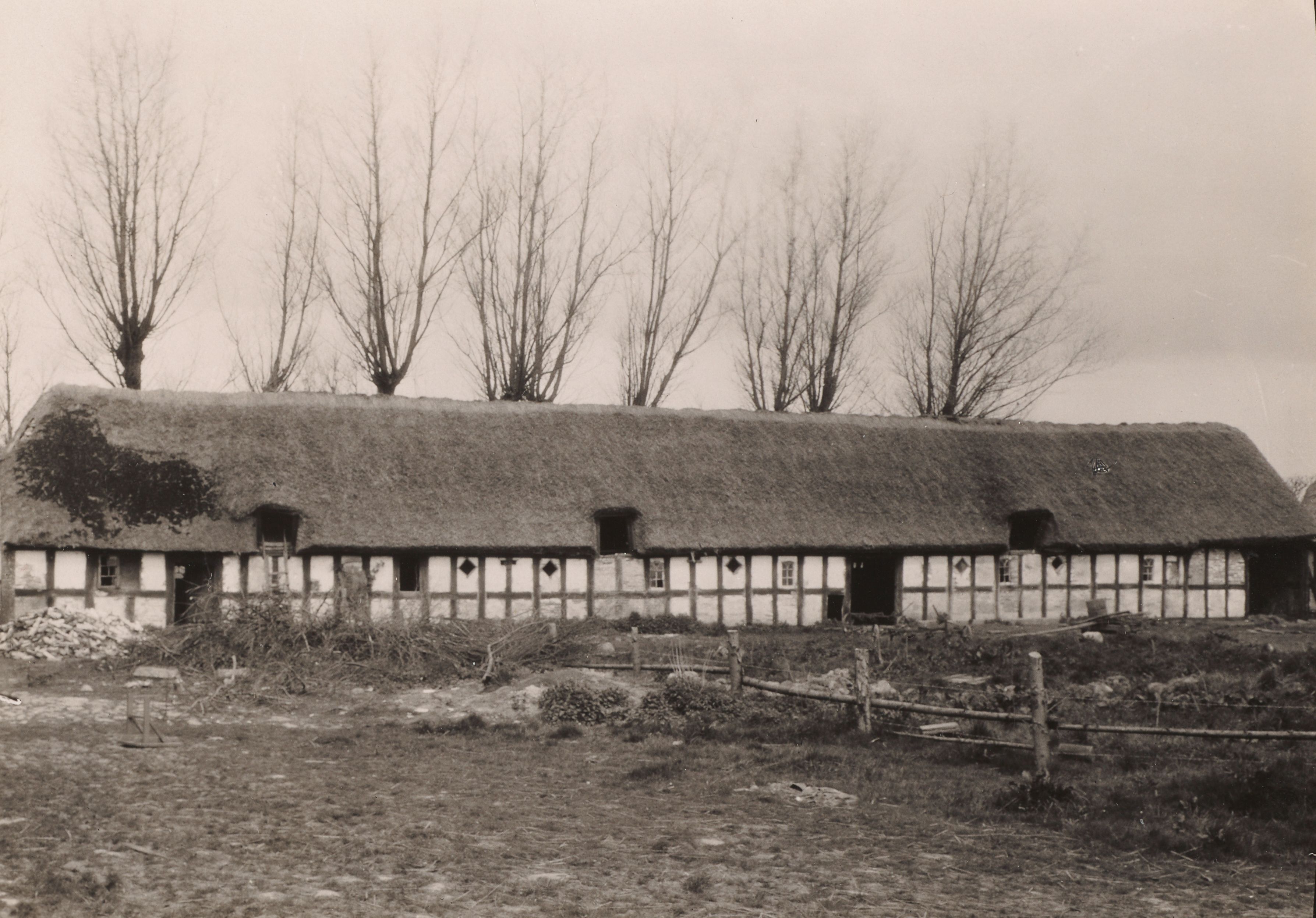 Bondegård, Tårupgård, 1929 Nationalmuseets Samlinger Online