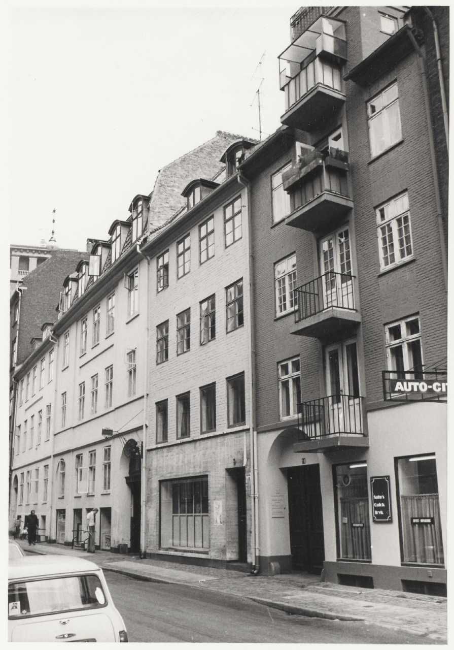 Facader Mod Gaden, Studiestræde 5-11, København, 1974 - Nationalmuseets ...